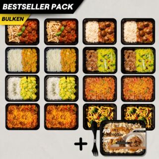 BESTSELLER PACK // Bulken (16x1) + GRATIS Spork & Overnight Oats van €134.74 voor: